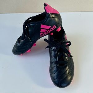 adidas Kids Shoes Black and Pink